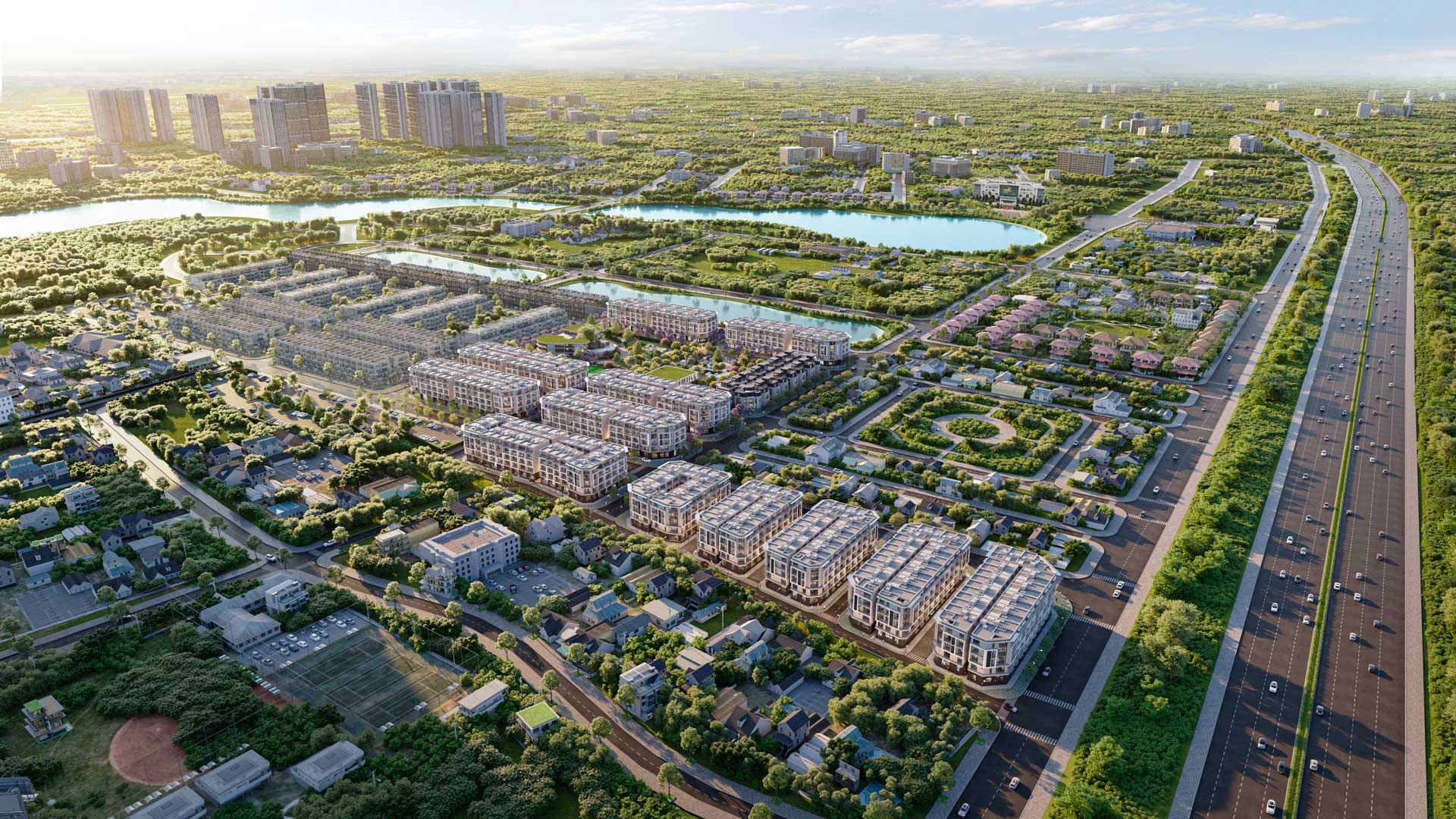 Phối cảnh dự án Hà Nội Oriental Gia Lâm