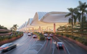 Phối cảnh sân bay Gia Bình