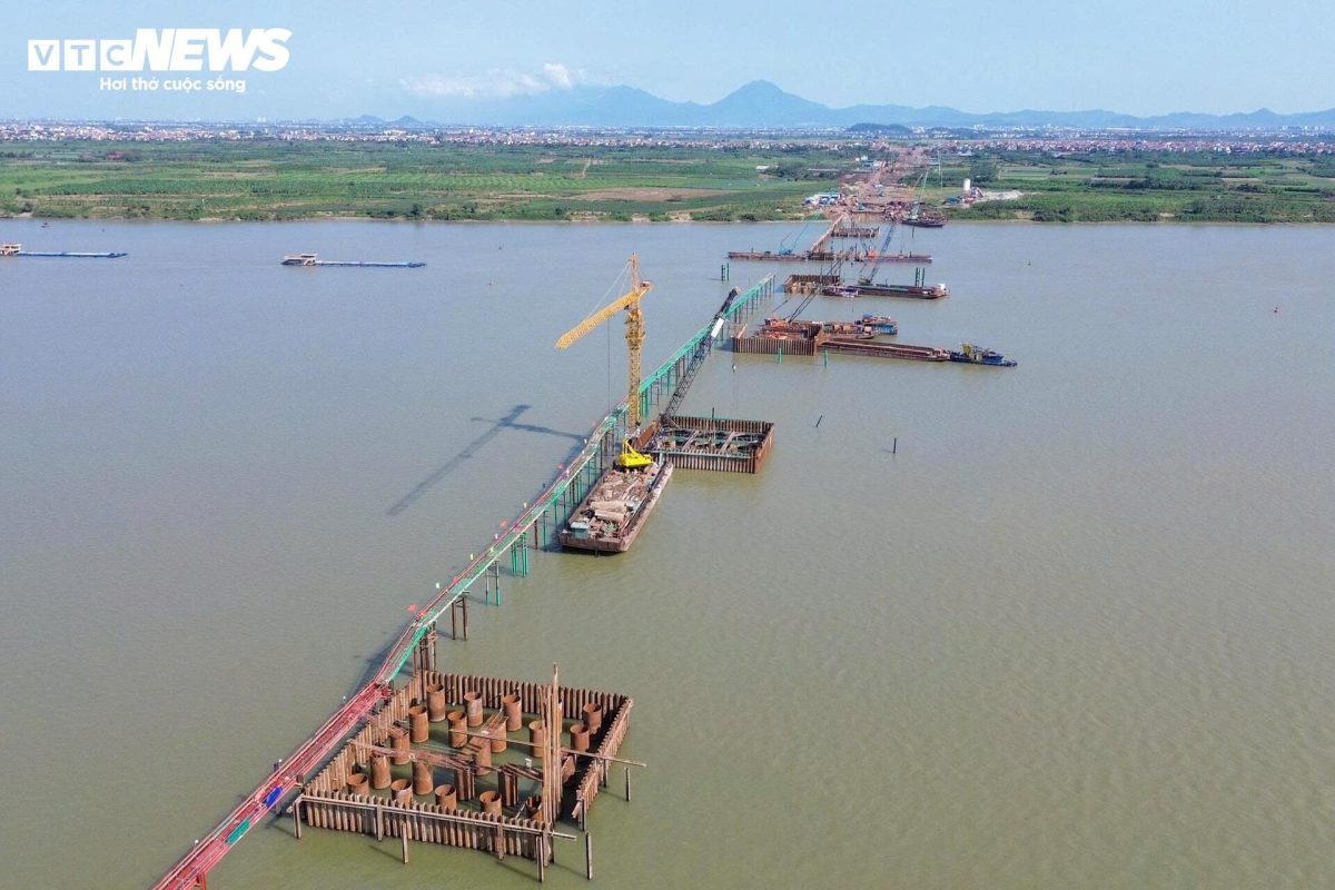 Tiến đô thị công Cầu Mễ Sở - Vành Đai 4