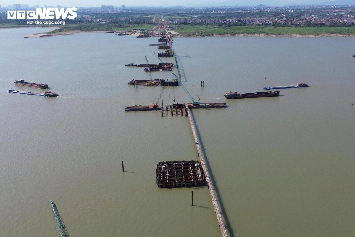 Tiến đô thị công Cầu Mễ Sở - Vành Đai 4