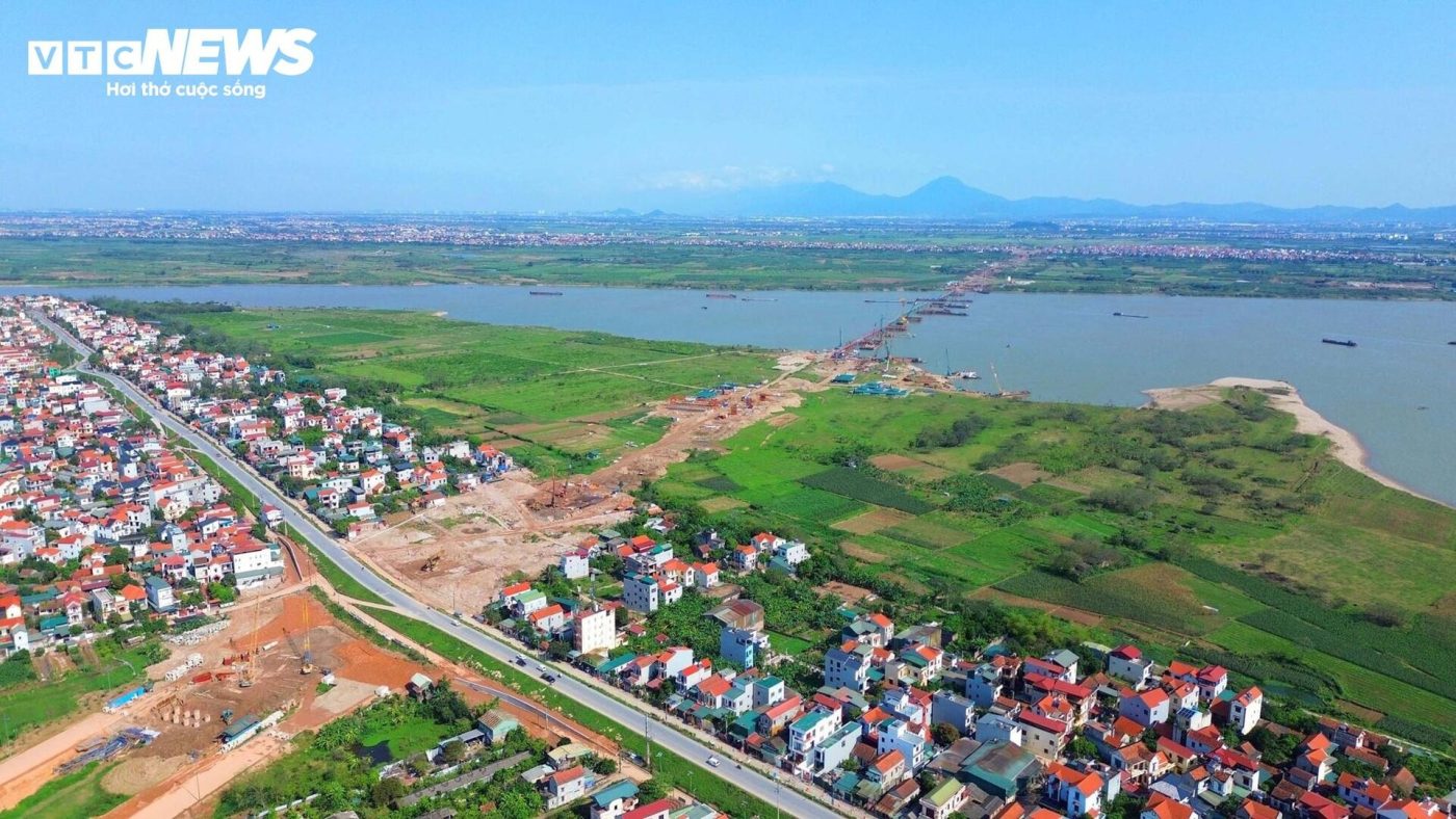 Tiến đô thị công Cầu Mễ Sở - Vành Đai 4