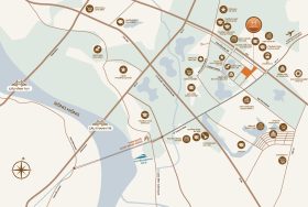 Vị trí dự án Hà Nội Oriental Gia Lâm